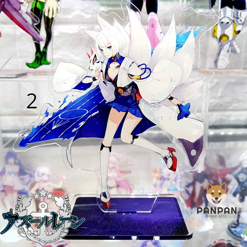 Mô Hình Standee Acrylic Anime Hình Azur Lane