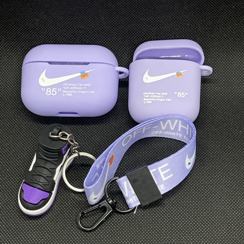 Ốp tai nghe không dây airpods nike chống trầy chống bụi bẩn