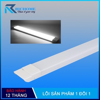 Đèn tuýp led đầu vuông 60w Hopell siêu sáng, chất liệu nhôm cao cấp, thiết kế liền máng, phụ kiện đầy đủ