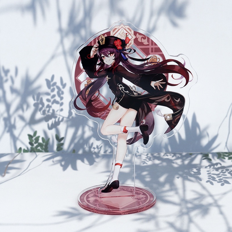 Standee nhân vật Hutao trong game Genshin Impact
