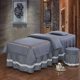 Ga trải giường spa trọn bộ 4 món hàng đẹp