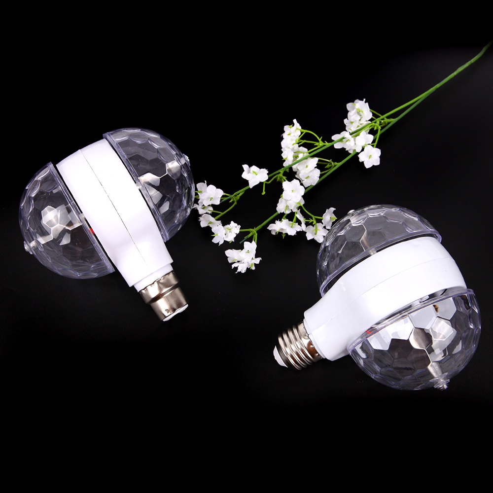 Đèn hình quả cầu pha lê 2 mặt chuyên dụng trang trí những bữa tiệc sôi động chất lượng cao an toàn đáng tin cậy