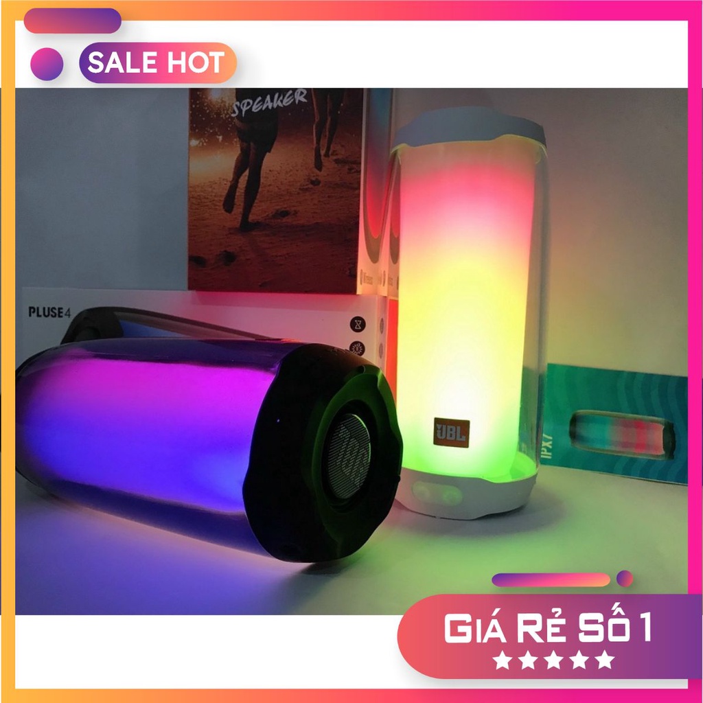 Loa Bluetooth JBL pulse 4 Đèn Led 360 độ Âm Thanh Chuẩn Bass Căng Đét Hàng Cao Cấp