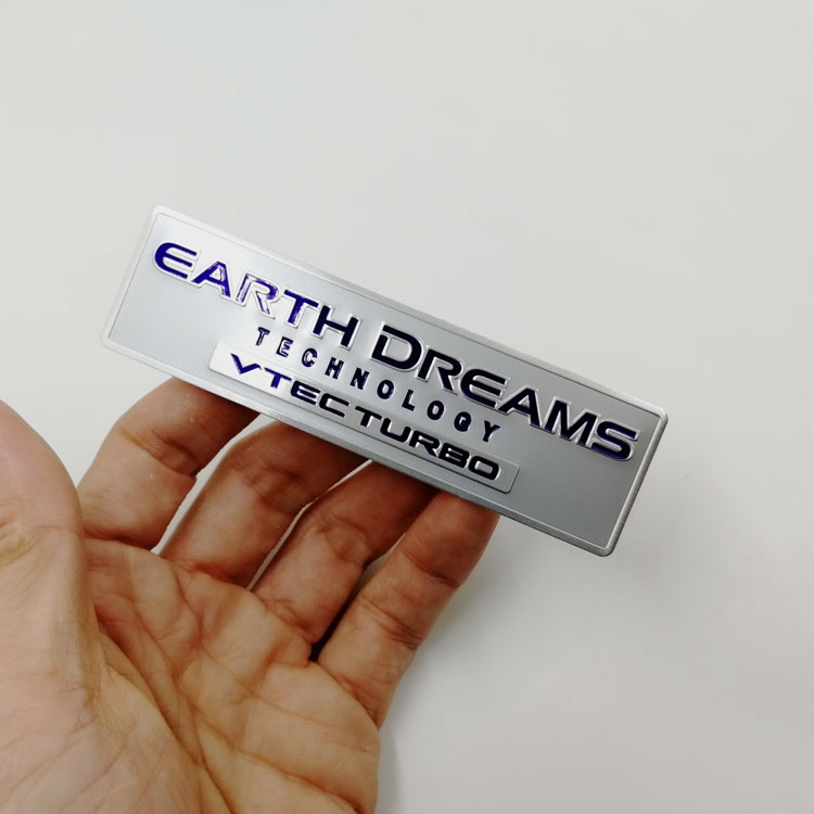 Logo huy hiệu dấu h màu đỏ vô hạn của Honda civic I-VTEC i VTEC TURBO