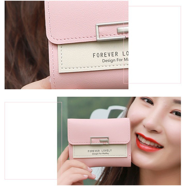 Ví Nữ Mini Cầm Tay FOREVER YOUNG Phong Cách Hàn Quốc Siêu Đẹp, Giá Rẻ VD12
