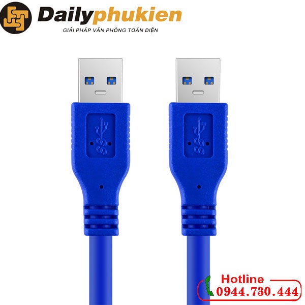 Dây cáp USB 3.0 2 đầu đực giá rẻ dailyphukien