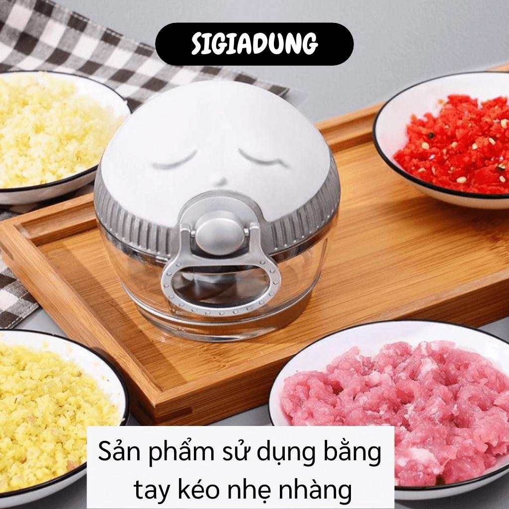 [SGD] Dụng Cụ Xay Tỏi Ớt Cầm Tay - Máy Xay Thịt, Rau Củ Quả Đa Năng Bằng Tay 9735