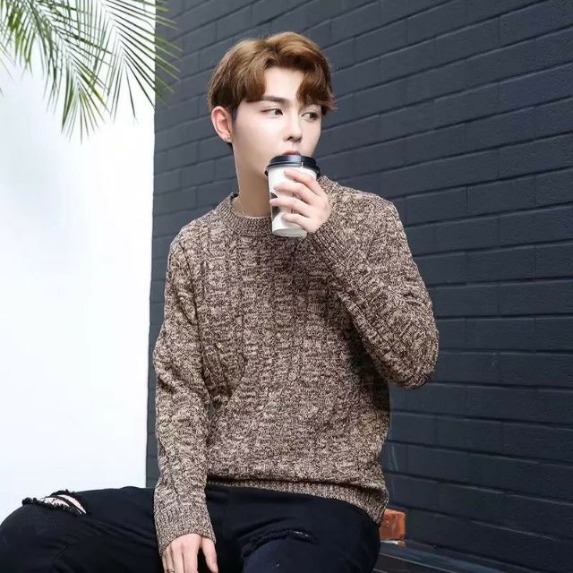 Áo len vặn thừng Họa tiết tiêu chấm đẹp mắt | BigBuy360 - bigbuy360.vn