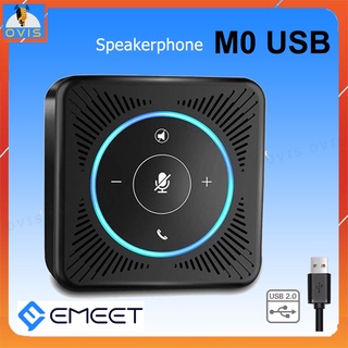 Emeet M0 - Micro Kèm Loa Họp Trực Tuyến, Thu Đa Hướng, Kêt Nôi USB 2.0, Cho Họp Nhóm 4 Người