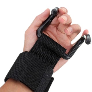 Quấn cổ tay có móc sắt nâng tạ (1 cặp)