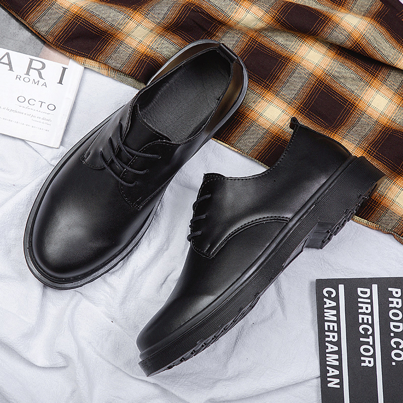 Giày da nam công sở màu đen trang trọng size 35-46 47