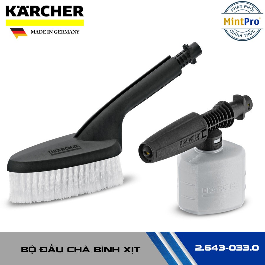 Bộ đầu chà và bình xịt, Karcher