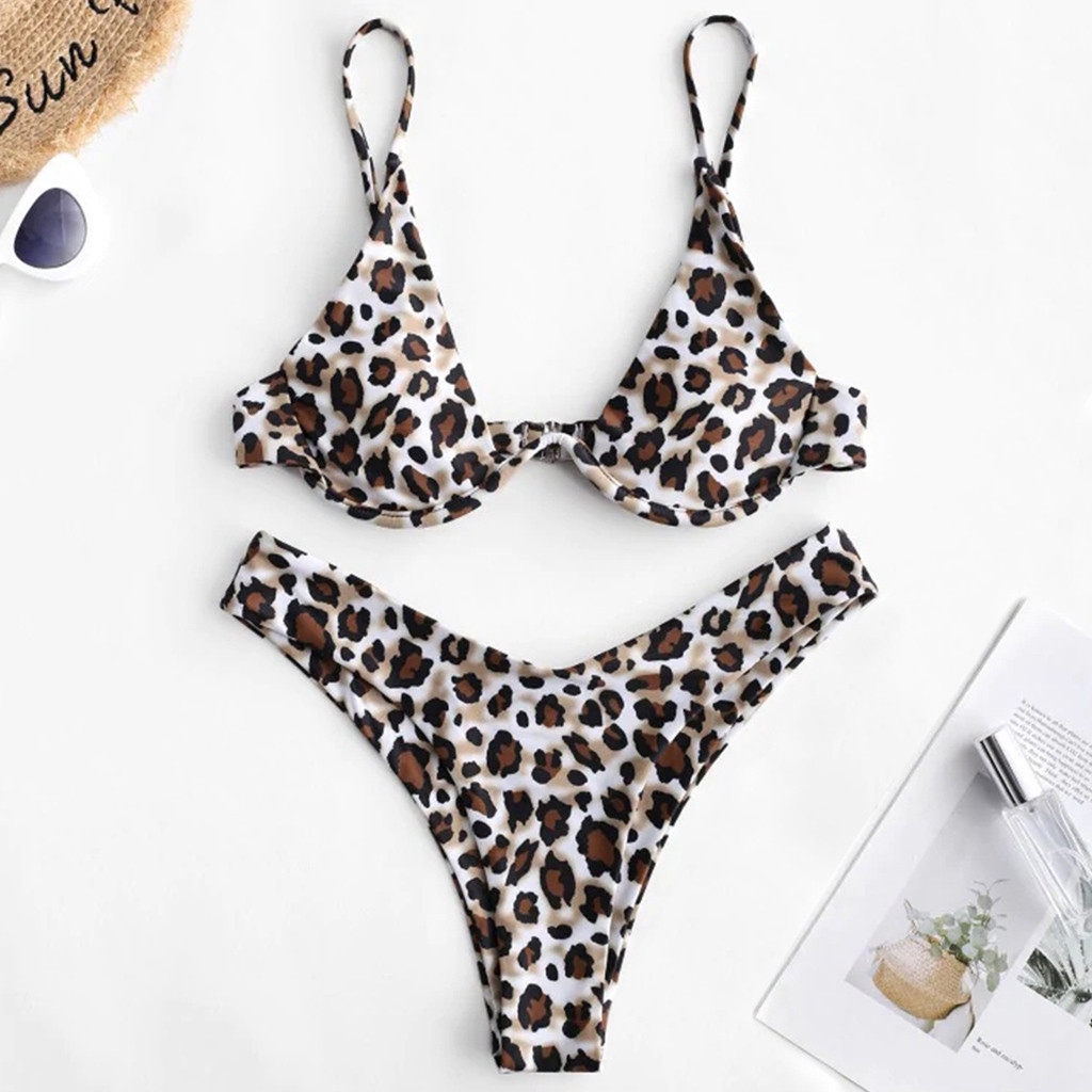 Set Bikini Mảnh Họa Tiết Da Báo Quyến Rũ Cho Nữ | BigBuy360 - bigbuy360.vn