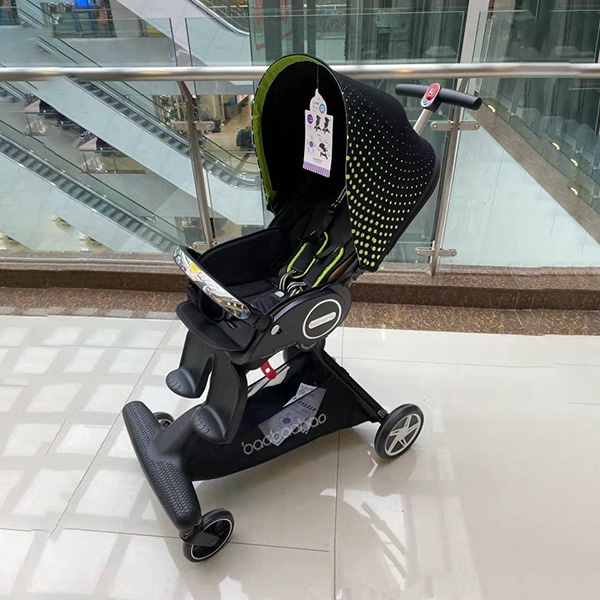 Xe đẩy cho bé V9 Baobaohao gấp gọn có tư 3 tư thế nằm, ngả,ngồi đẩy 2 chiều cho trẻ sơ sinh từ 0-5 tuổi