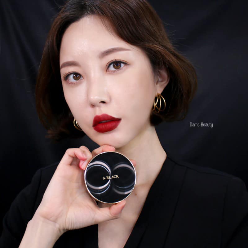 Set 3 Món Phấn Nước A.BLACK (ClubClio) - All Day Perfect Fit Cover Cushion SPF50+ / PA+++