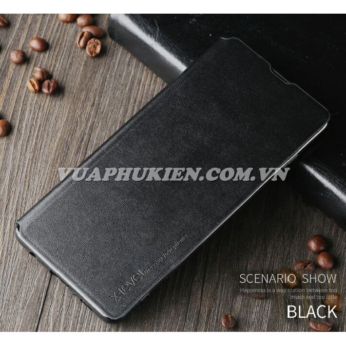 Bao da cho Samsung Galaxy A50, A50S, A30S, A30 A20, A10 hãng FIBCOLOR PIPILU X-Level HongKong lưng Silicone