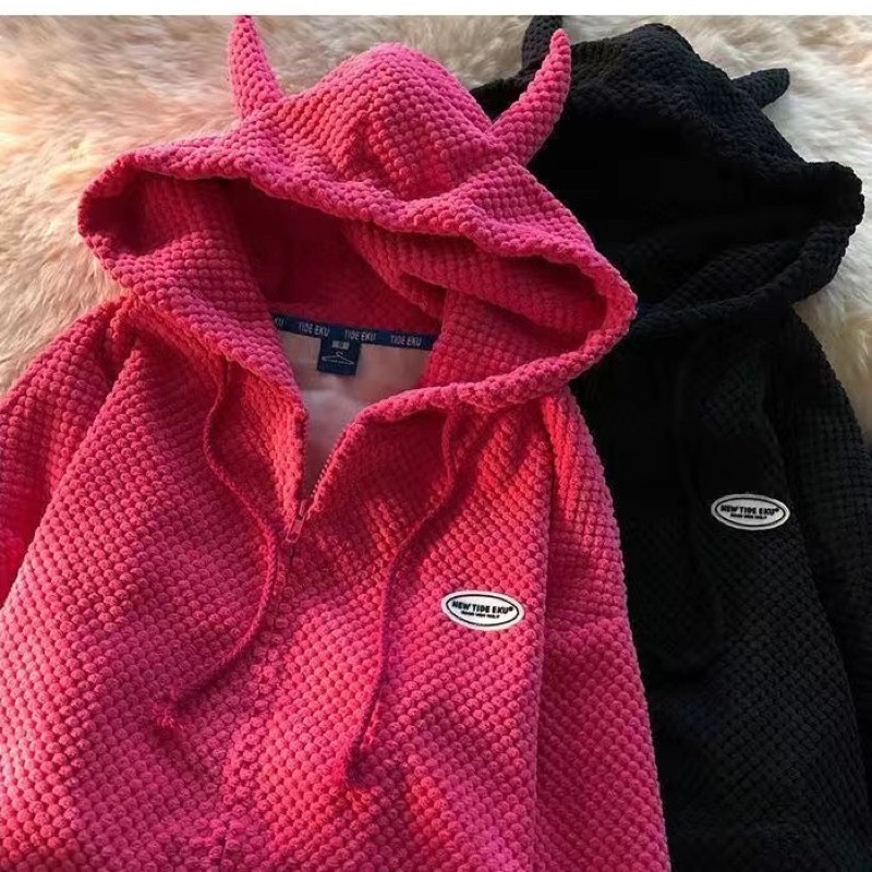Áo Khoác Hoodie Sừng😈