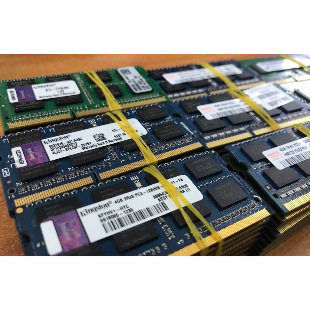 Ram Laptop Kingston 4GB DDR3 1600MHz PC3-12800 1.5V Dùng Cho Macbook Máy Tính Xách Tay - Bảo hành 36 tháng