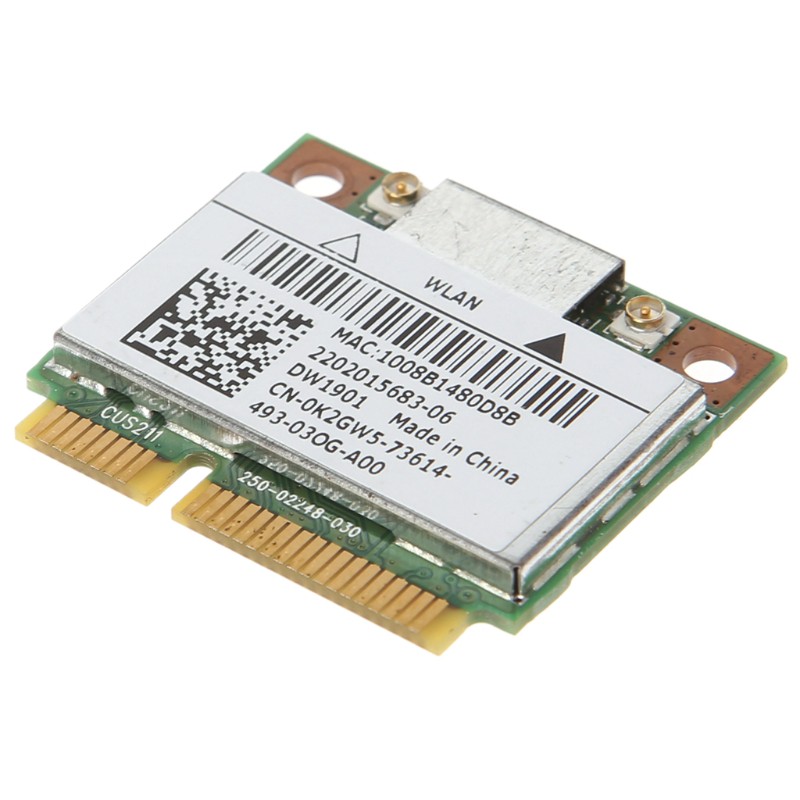 Card không dây mini PCI-E wifi bluetooth 4.0 dành cho DELL DW1901 AR5B22
