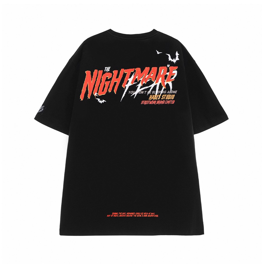 Áo Thun Tay Lỡ Unisex NIGHTMARE TEE 100% Cotton - HADES Brand Chính Hãng | BigBuy360 - bigbuy360.vn