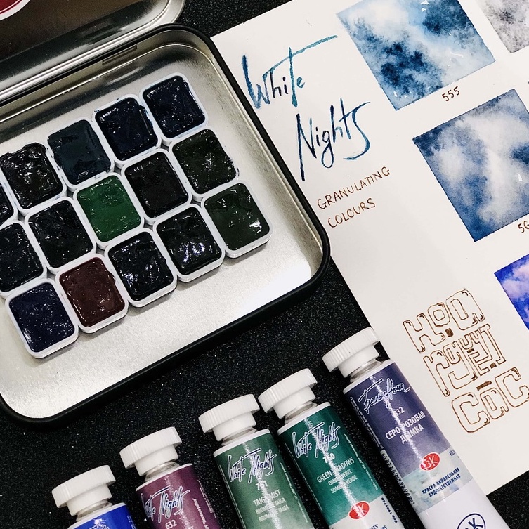 [White Nights] Pocket 15 màu tách lớp