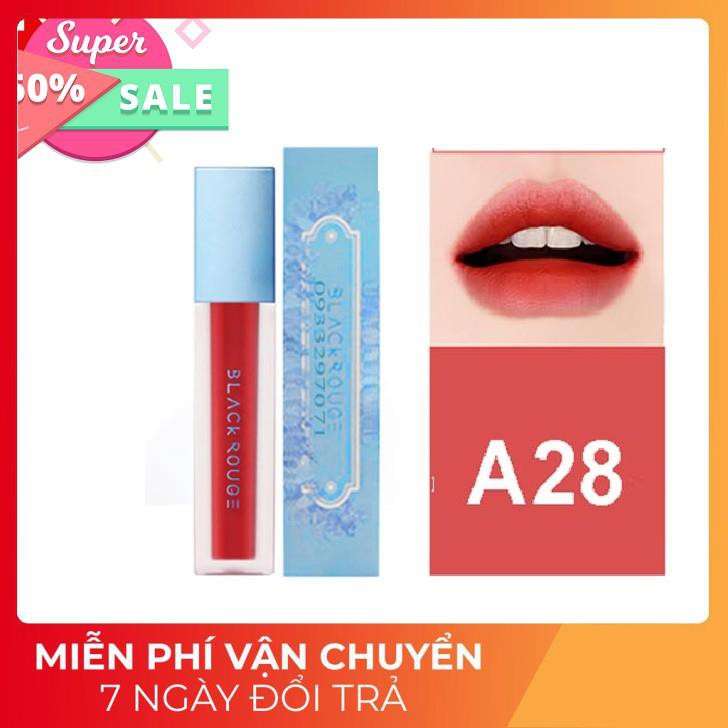 Son Black Rouge A28 ⚡️𝑯𝒂̀𝒏𝒈 𝑯𝒂𝒏𝒅𝒎𝒂𝒅𝒆⚡️  Màu Cam Đất