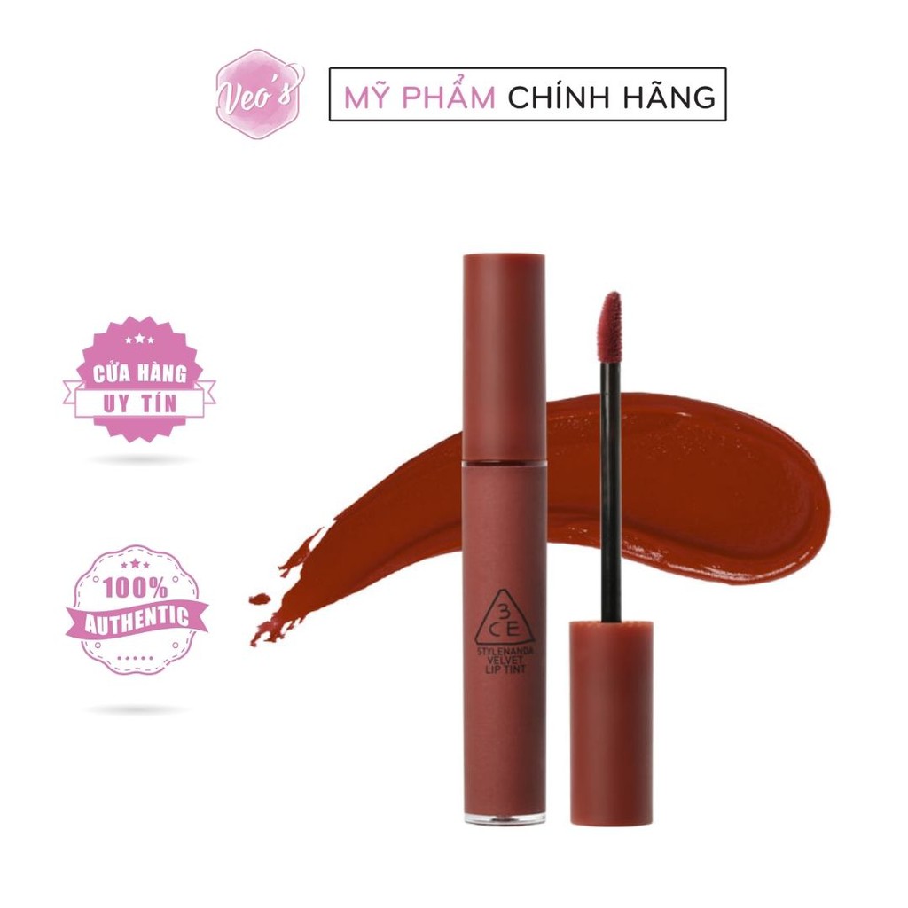 [New color] Son Kem Lì 3CE Velvet Lip Tint 4g
