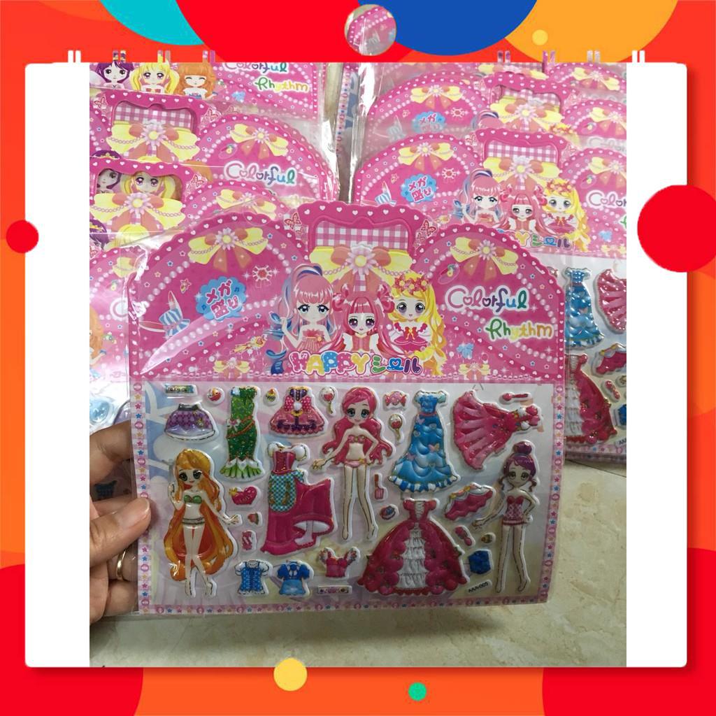 Sticker hình dán công chúa loại đẹp