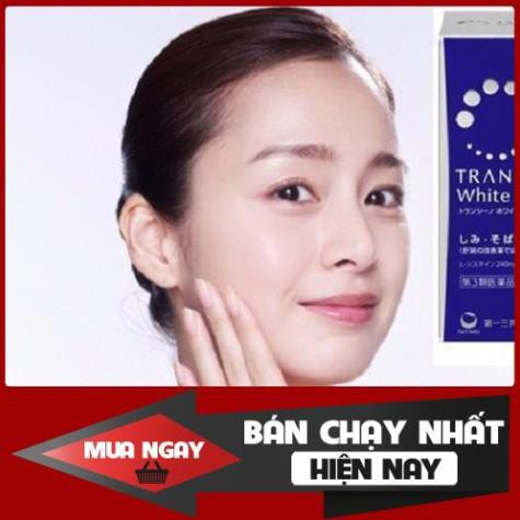 Viên uống Transino trắng da mờ nám tàn nhang Nhật bản