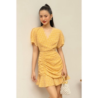 OLV - Đầm Marigold Ruching Dress