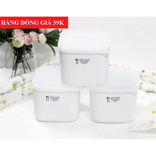 Hộp nhựa đựng thực phẩm White Pack Nhật Bản