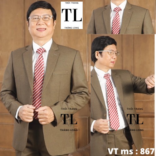 Áo vest trung niên, Vest nam trung niên cao cấp chất liệu cao cấp không nhăn không nhàu