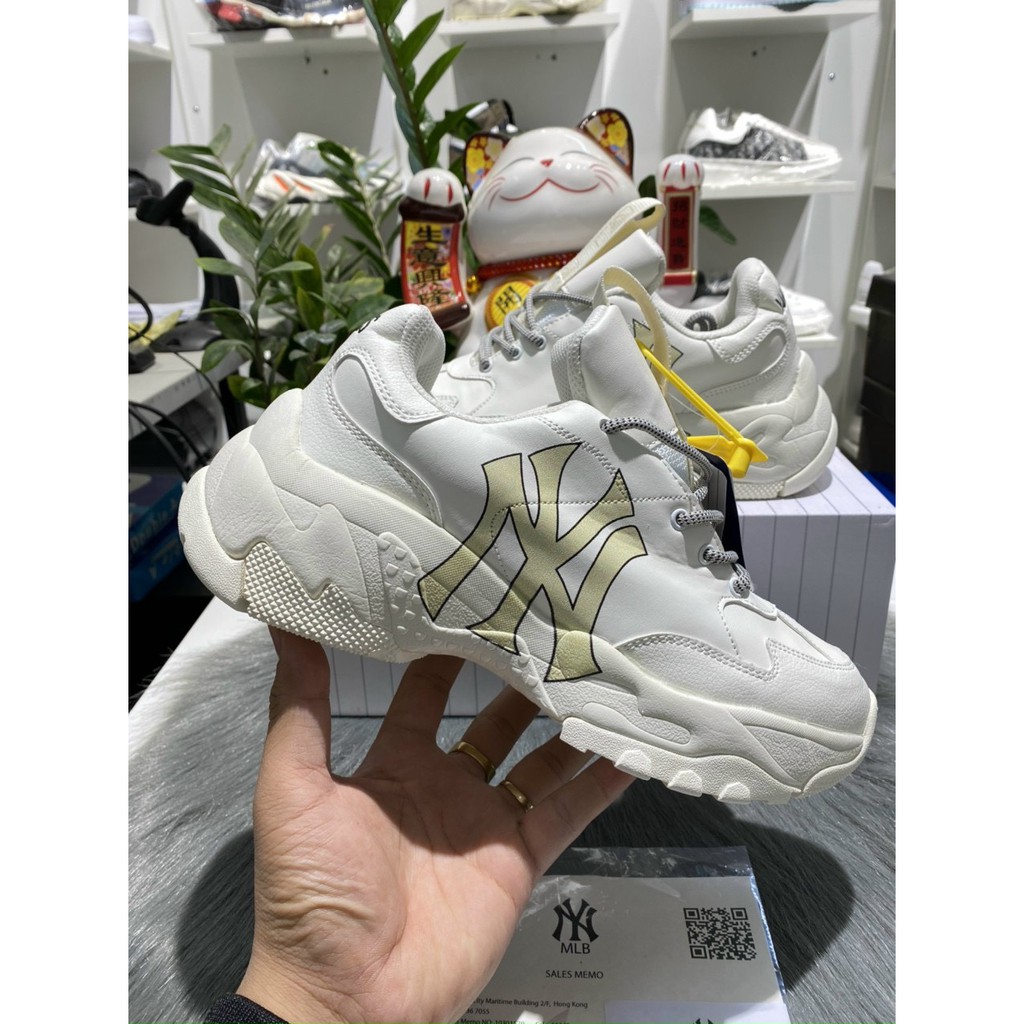 [Hot trend - Bản in ] Giày Thể Thao Sneaker 𝐌𝐋𝐁 NY Chữ Vàng Bản in 3D 11 Cực Nét (Tặng Kèm 1 Đôi Vớ)