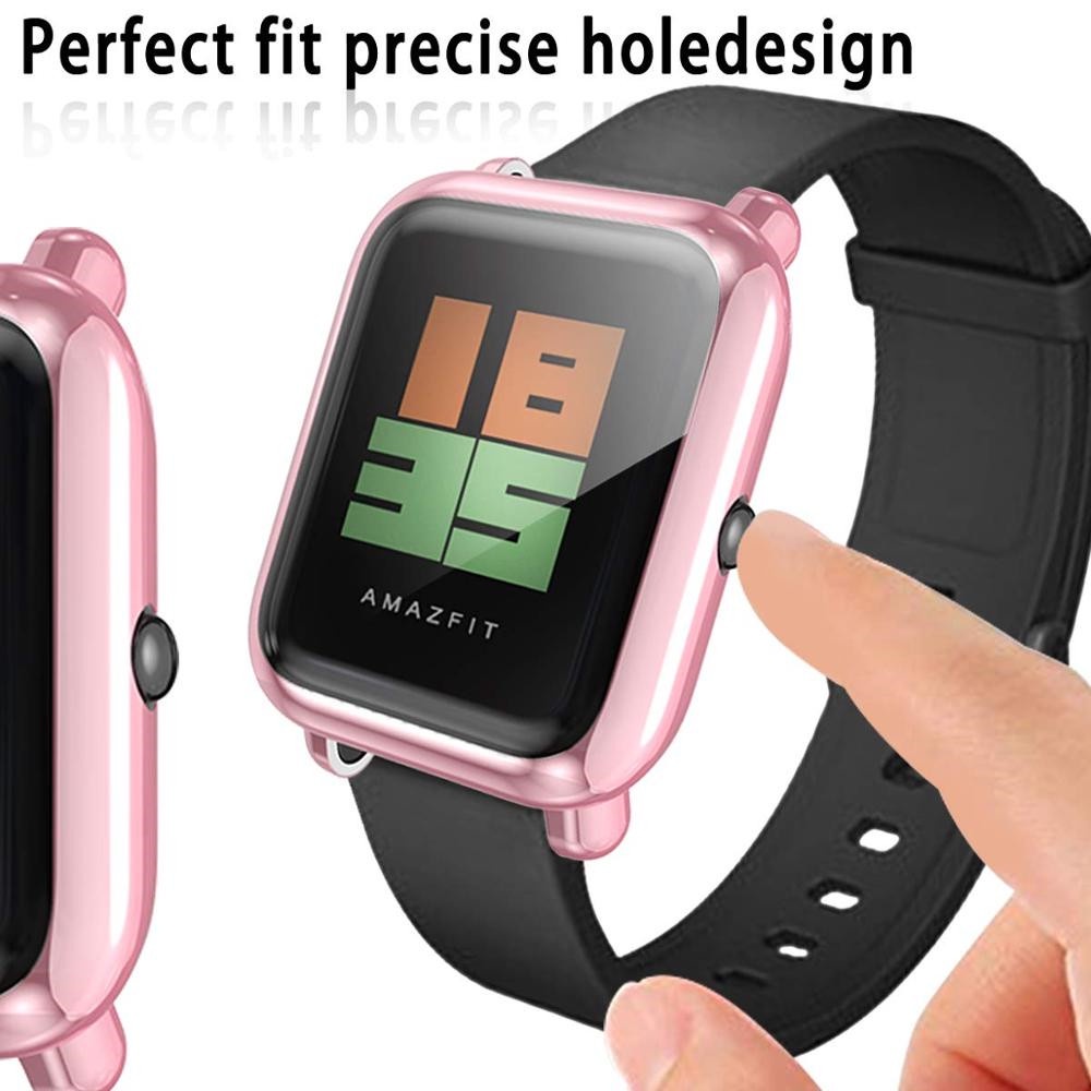 Bộ Ốp Bảo Vệ Màn Hình Cho Xiaomi Huami Amazfit GTS 4 GTS2 mini Bip U Pro Lite GTS 3 Kèm Phụ Kiện
