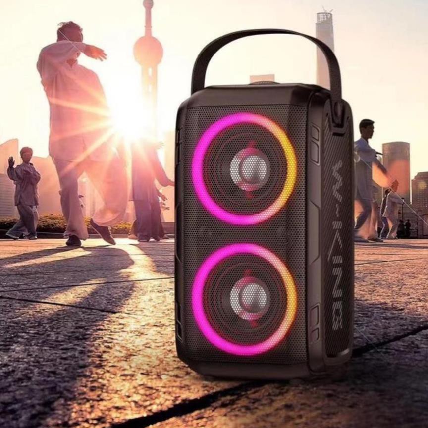 Loa kéo karaoke W-King T9 mạnh mẽ, Loa karaoke tặng kèm micro chính hãng, bh 6 tháng