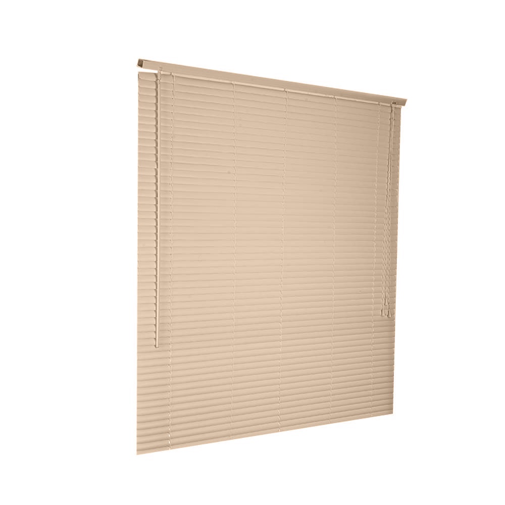 HomeBase HLS Rèm cửa màn cửa kéo nhựa Vinyl Thái Lan 120x130cm màu kem