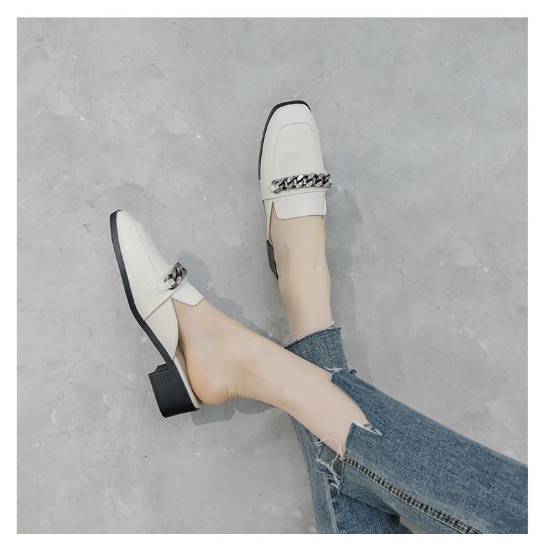 Sục da da xích loại gót 4cm [ VIDEO+ẢNH THẬT SHOP CHỤP] | BigBuy360 - bigbuy360.vn