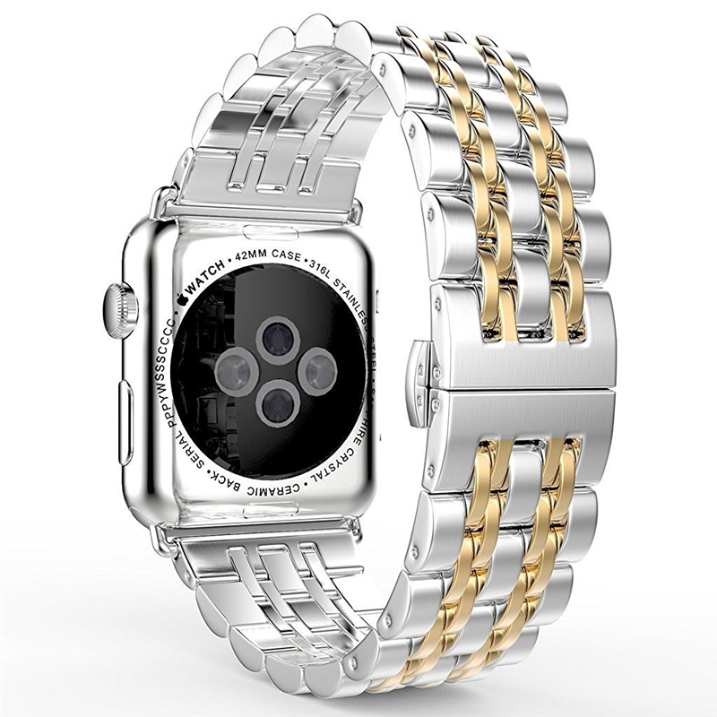 Dây Đeo Bằng Thép Không Gỉ Dành Cho Apple Watch Series 5 4 3 2 1 40mm 42mm / 38mm