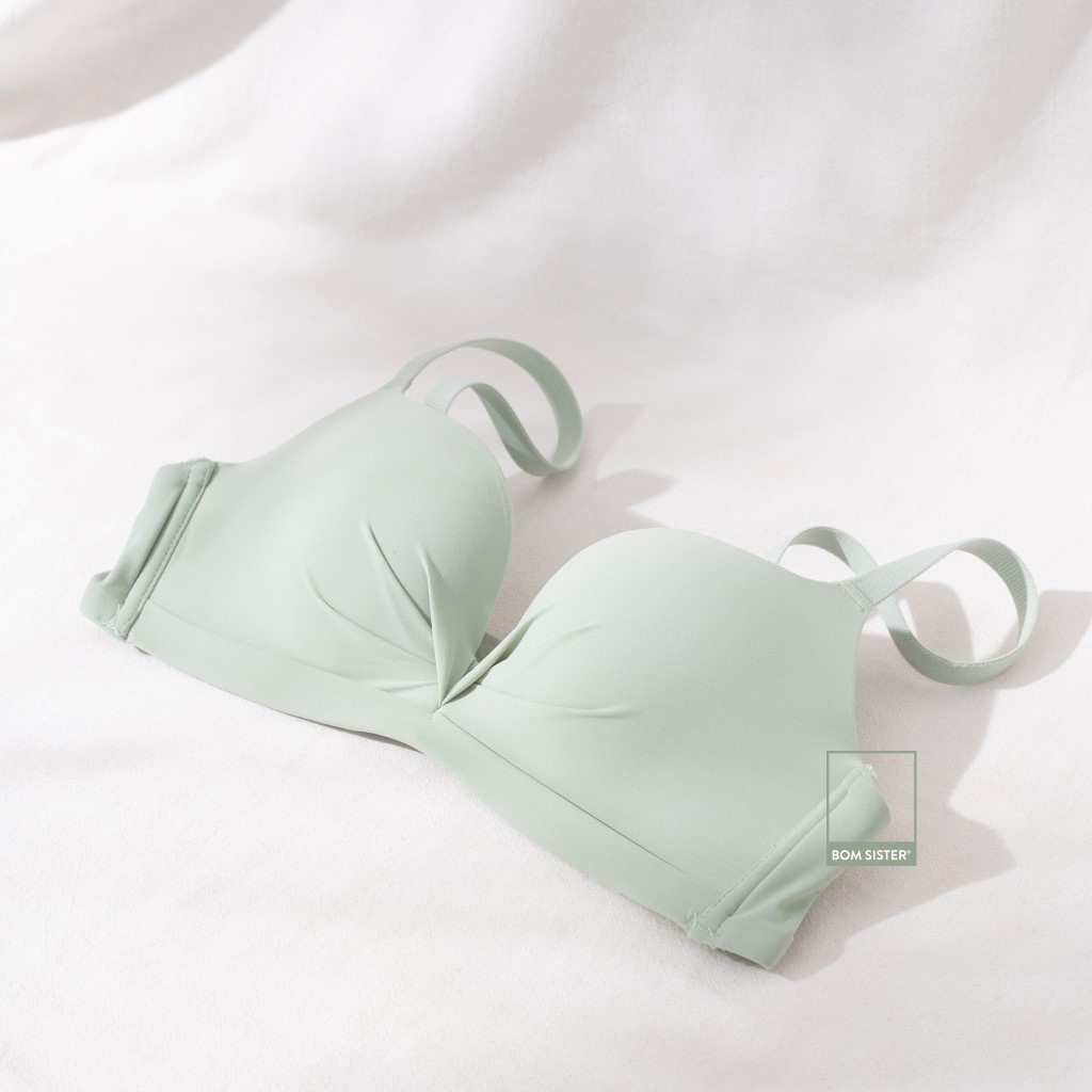 [Mã FARSBRBOM1 giảm 10% đơn 99K] Áo lót mút mỏng thun lạnh không gọng màu trơn nâng ngực tự nhiên BOM SISTER A3566 | BigBuy360 - bigbuy360.vn