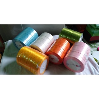 Ruy băng lụa 1cm dài 25m