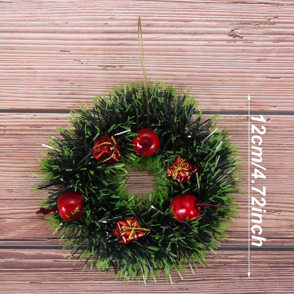 Vòng Hoa Giả Treo Cửa Trang Trí Giáng Sinh