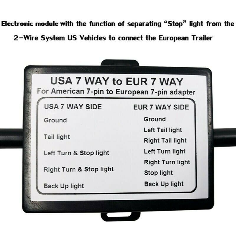 Phích Cắm Chuyển Đổi USA Sang EU 7 Chiều 7-Pin