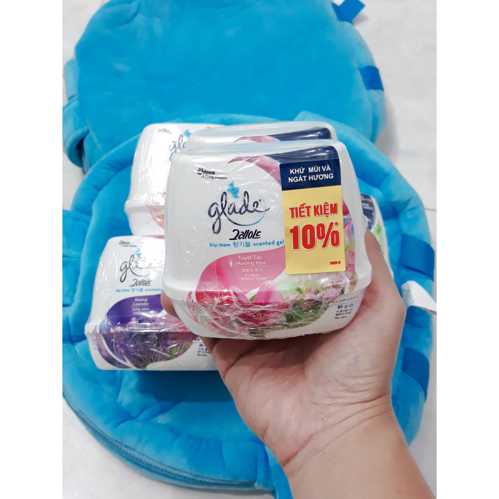 Combo 2 hộp sáp thơm GLADE Tuyệt Tác Hương Hoa - Floral Perfection 180g x 2 (Tiết kiệm 10%)