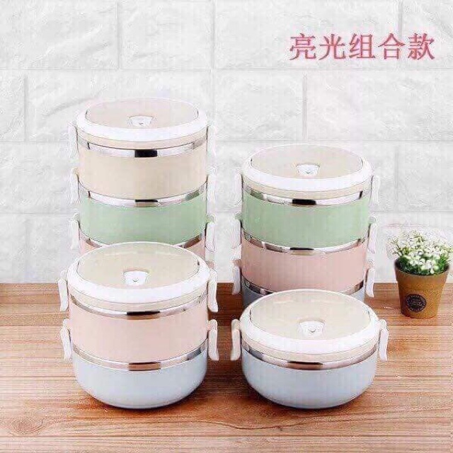 Cặp lồng 4 ngăn siêu tiện dụng cho công sở.