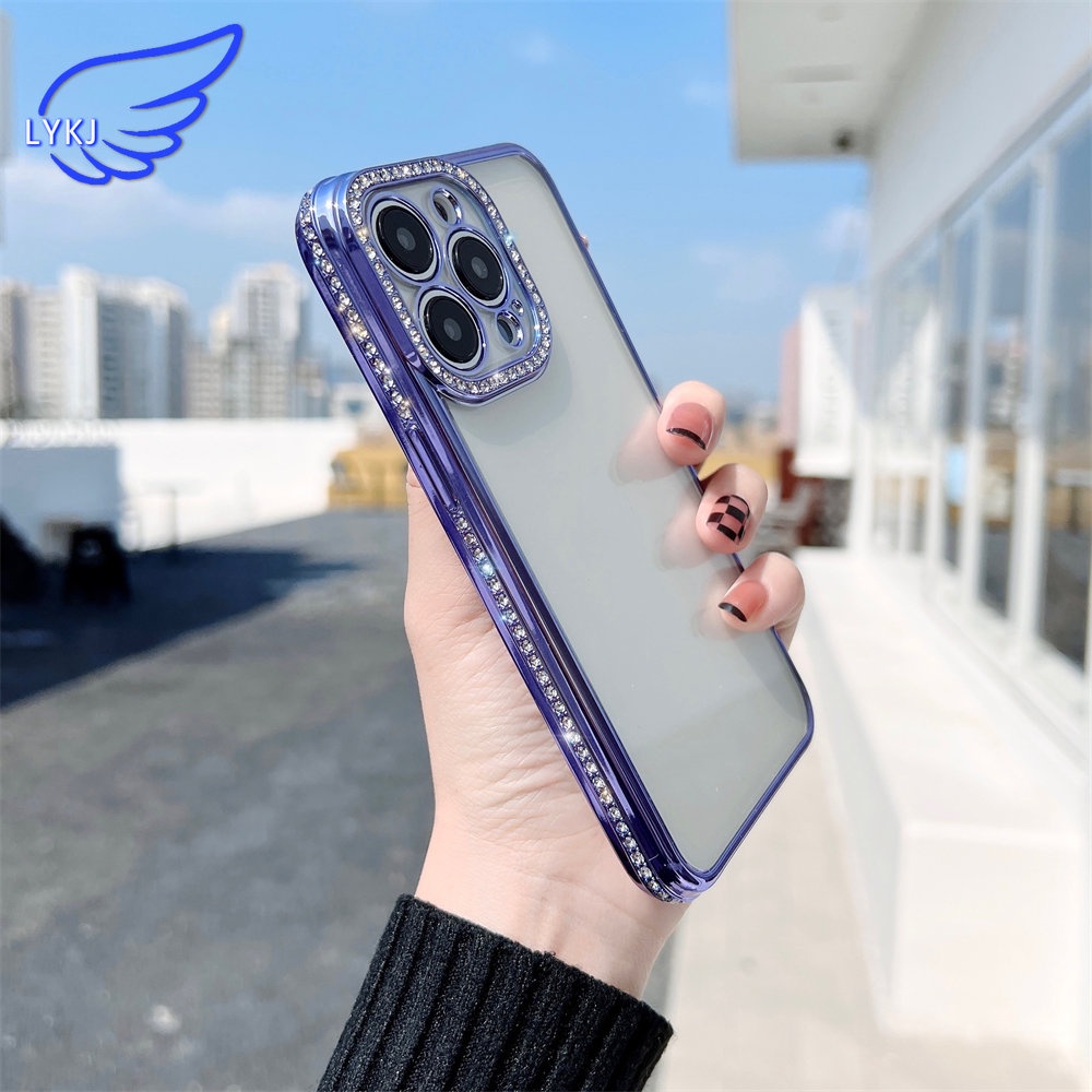 Ốp Điện Thoại TPU Mềm Mạ Điện Chống Sốc Cho iPhone 11 12 pro 11 pro max 12 promax 13 pro