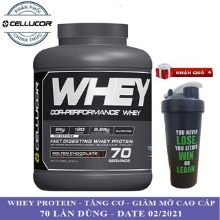 Sữa tăng cơ cao cấp Cor-Performance Whey Protein của Cellucor hương Chocolate 70 lần dùng - phân phối chính hãng