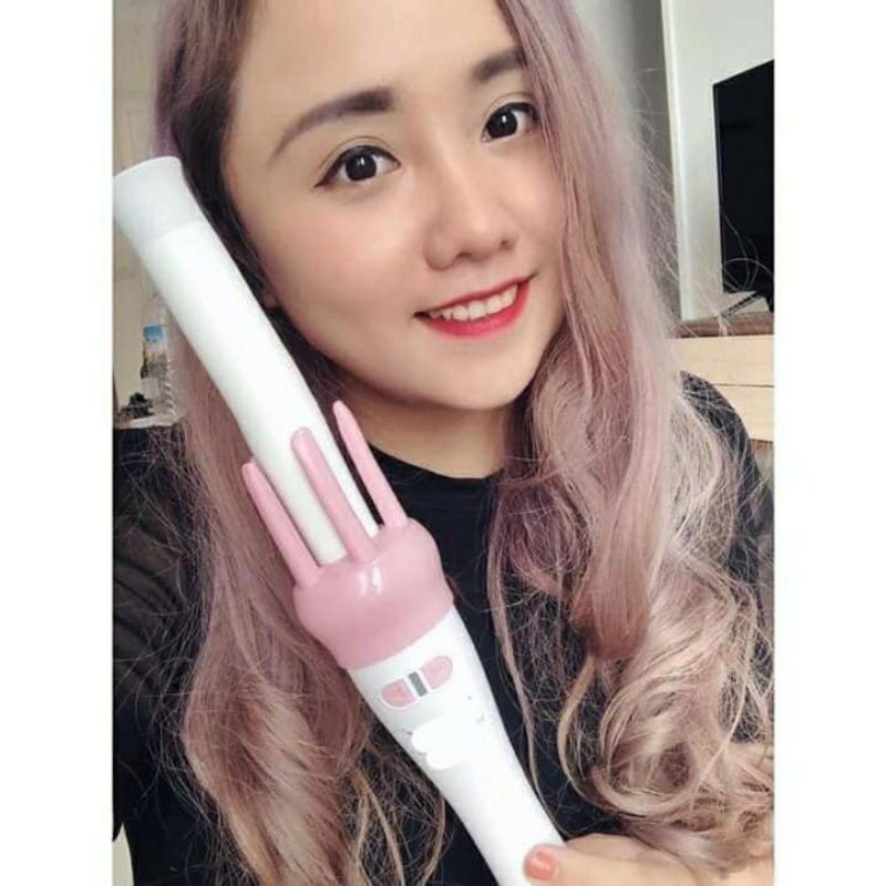 Lược uốn xoăn tóc xoay tự động Vivid &amp; Vogue