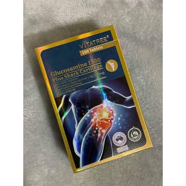 Glucosamine + Sụn cá mập hãng Vitatree Úc
