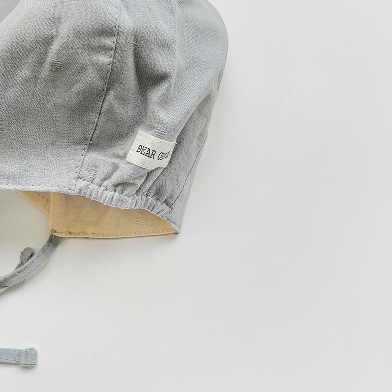 Mũ cotton mềm chống nắng thời trang mùa hè cho bé tùy chọn màu sắc