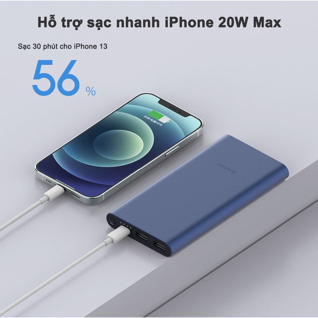 Pin sạc dự phòng Xiaomi 10000mAh 22.5W - PB100DZM